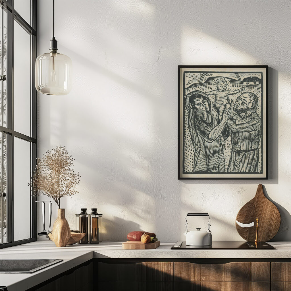 Holy family 1924 Mikulas Galanda 6 mockup