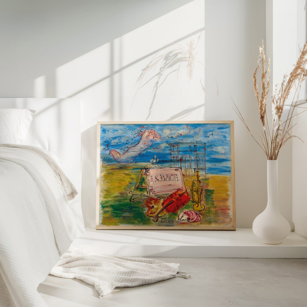 Hommage a Bach 1946 Raoul Dufy 4 mockup