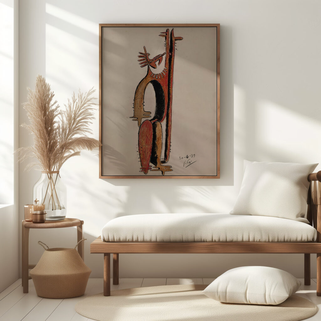 Homme Cactus 1939 Julio Gonzalez 5 mockup