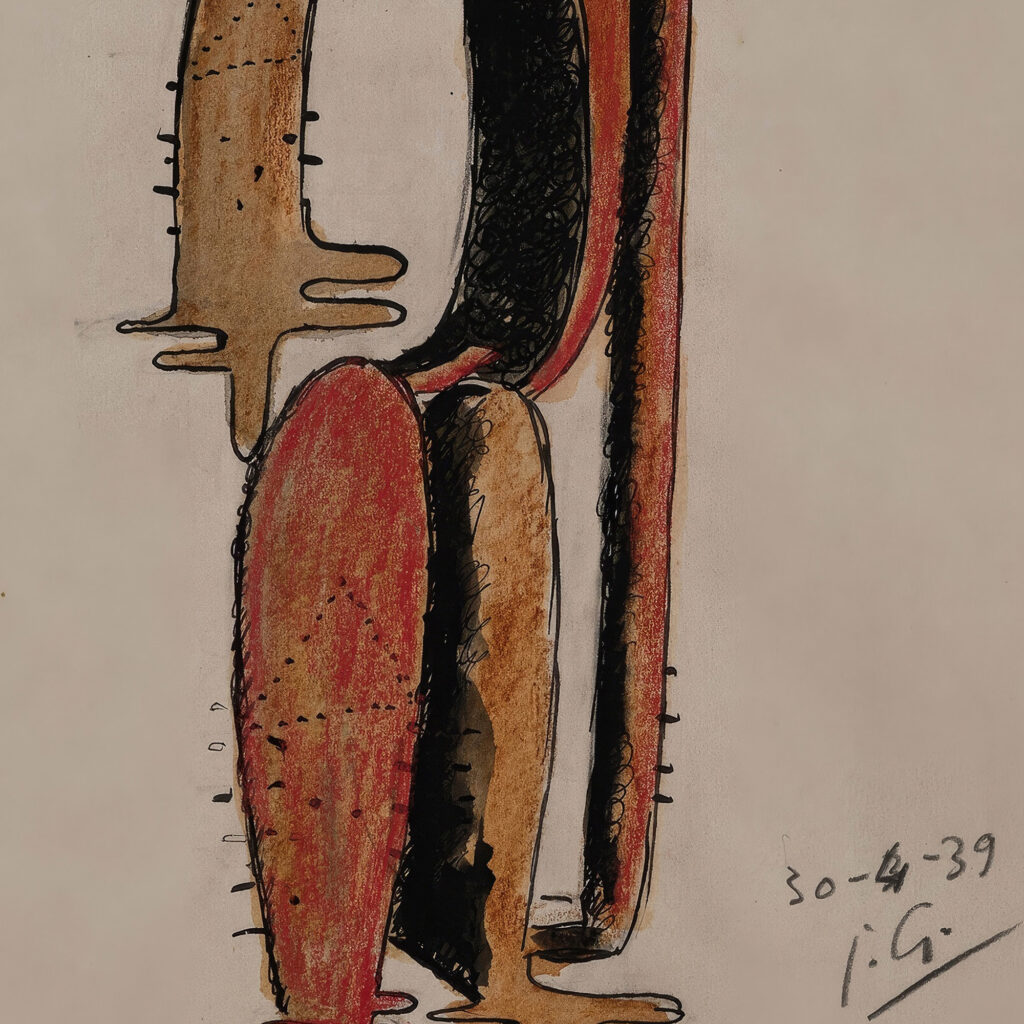 Homme Cactus 1939 Julio Gonzalez 8 mockup