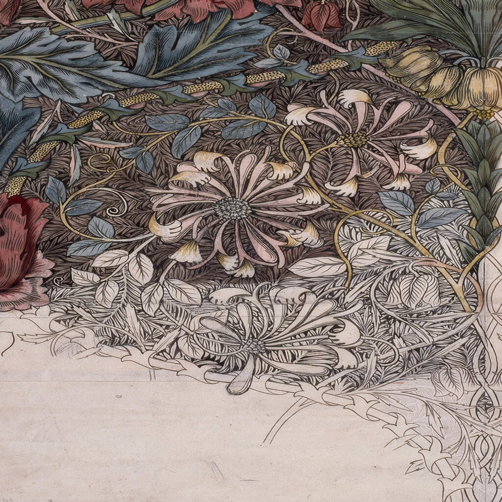 Honeysuckle 1874 William Morris 8 mockup