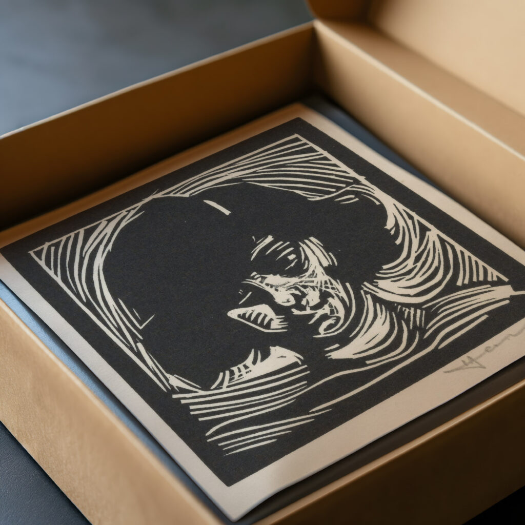 Hoofd van een vrouw 1888 Henri Jonas video mockup