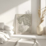 Hoofd van een vrouw met opgestoken haar 1916 Reijer Stolk 4 mockup