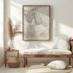 Hoofd van een vrouw met opgestoken haar 1916 Reijer Stolk 5 mockup