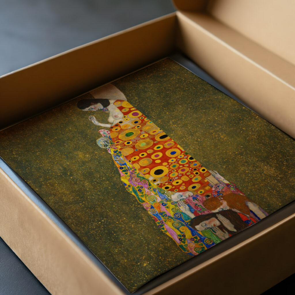 Hope II 1907 1908 Gustav Klimt video mockup