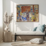 Horse Team on a Building Site 1928–1929 Edvard Munch 5 mockup