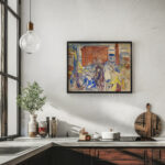 Horse Team on a Building Site 1928–1929 Edvard Munch 6 mockup