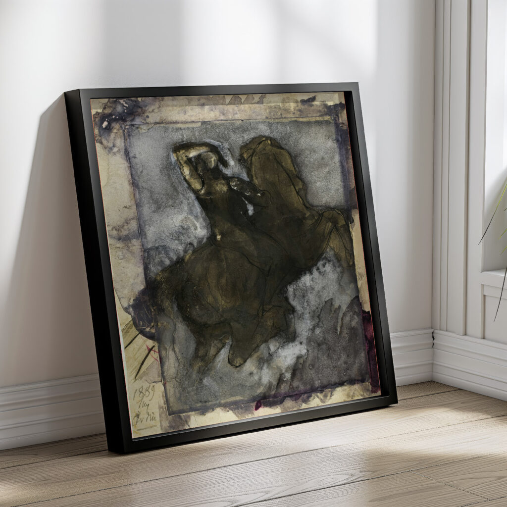 Horseman 1889 Auguste Rodin 4 mockup