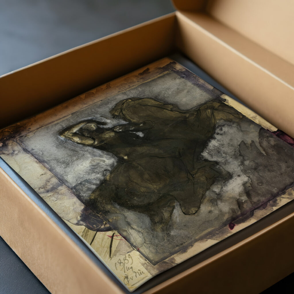 Horseman 1889 Auguste Rodin video mockup