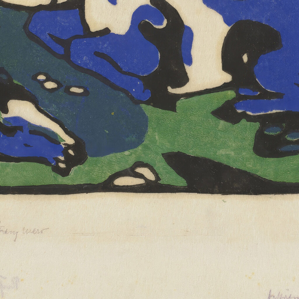 Horses Resting 1911 – 1912 Franz Marc 8 mockup