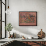 Horses in a Pasture 1937 Arnold Peter Weisz Kubincan 6 mockup