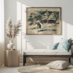 Horska krajina s vidiencankou 1930 Zolo Palugyay 5 mockup