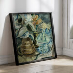 Hortensien und Tulpen 1925 Paul Kleinschmidt 4 mockup