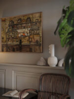 House Wall on the River 1915 Egon Schiele video mockup