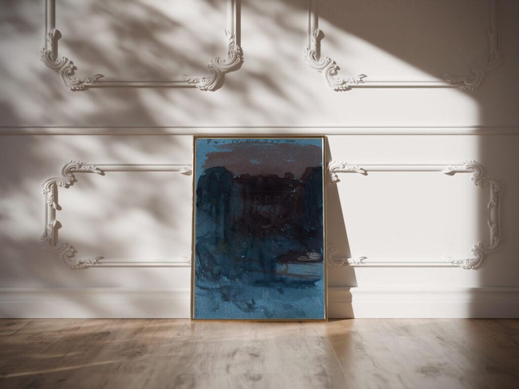 House in the park 1910 Eero Jarnefelt video mockup