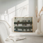 House wall window 1914 Egon Schiele 4 mockup