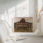 House with Shingle Roof Old House II 1915 Egon Schiele 4 mockup