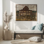 House with Shingle Roof Old House II 1915 Egon Schiele 5 mockup