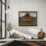 House with Shingle Roof Old House II 1915 Egon Schiele 6 mockup