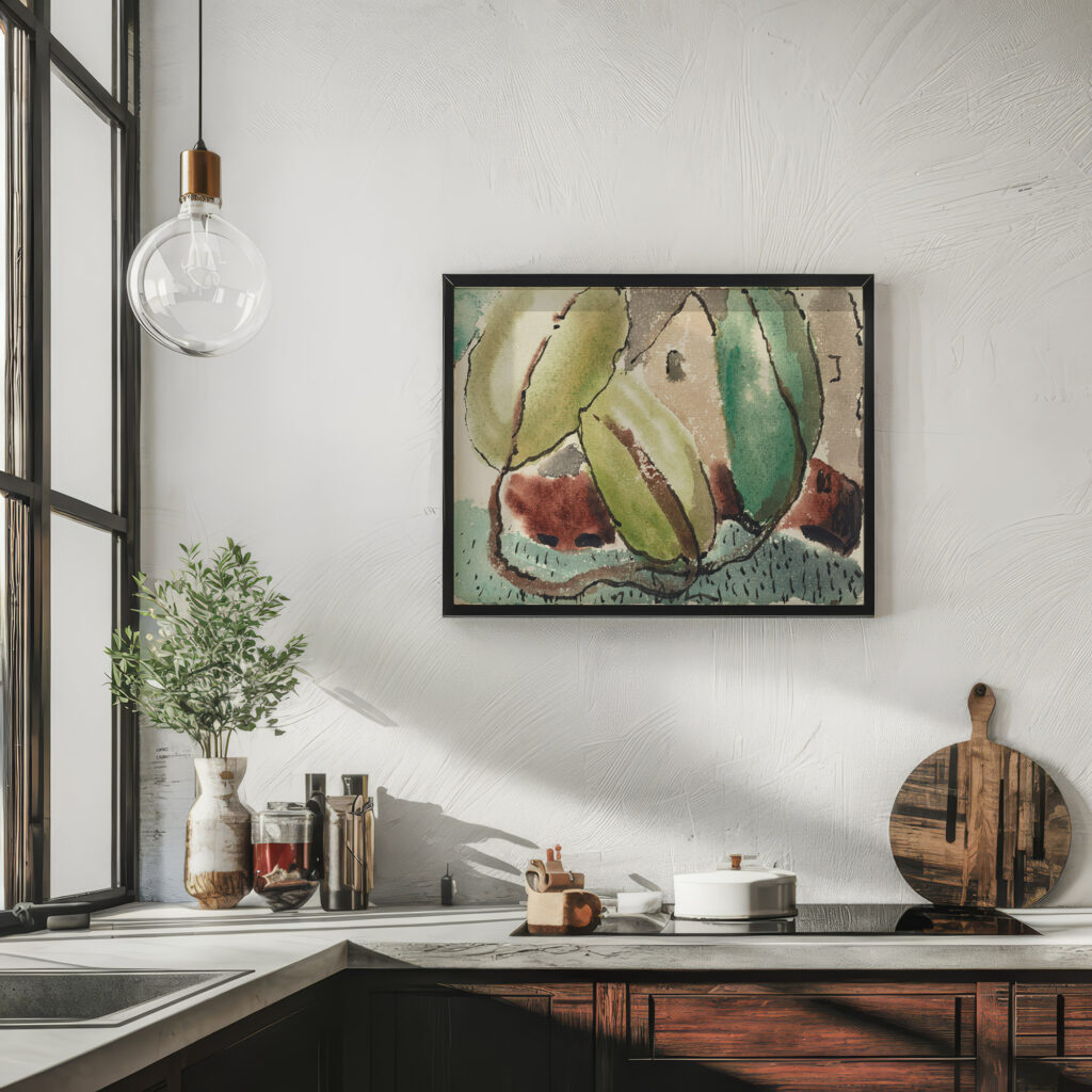 House with Trees 1934 Arthur Dove 6 mockup