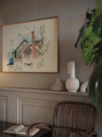 Houses 1918 Charles Demuth video mockup