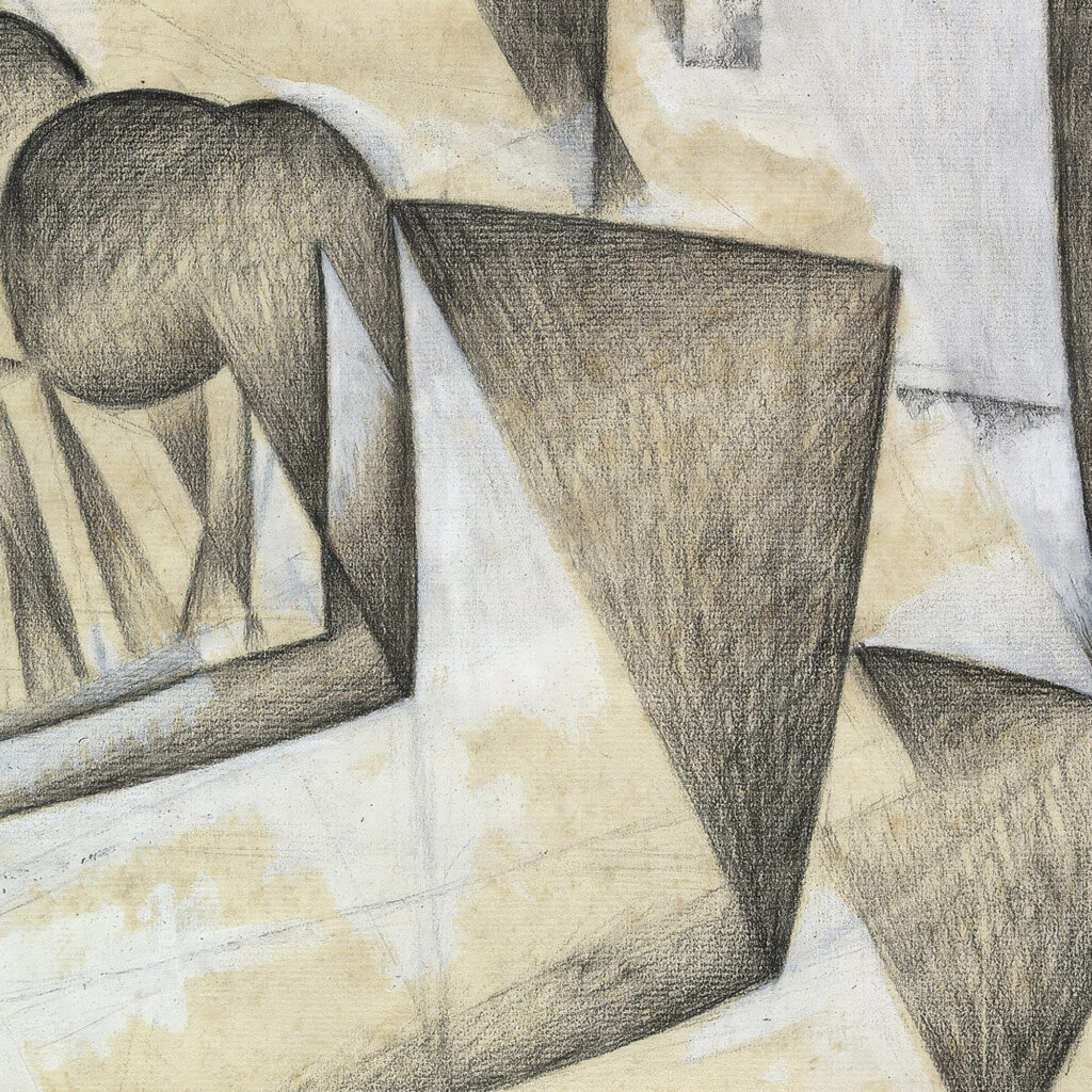 Houses in Paris Place Ravignan 1911 Juan Gris 8 mockup