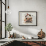 Houses with Red 1917 Charles Demuth 6 mockup