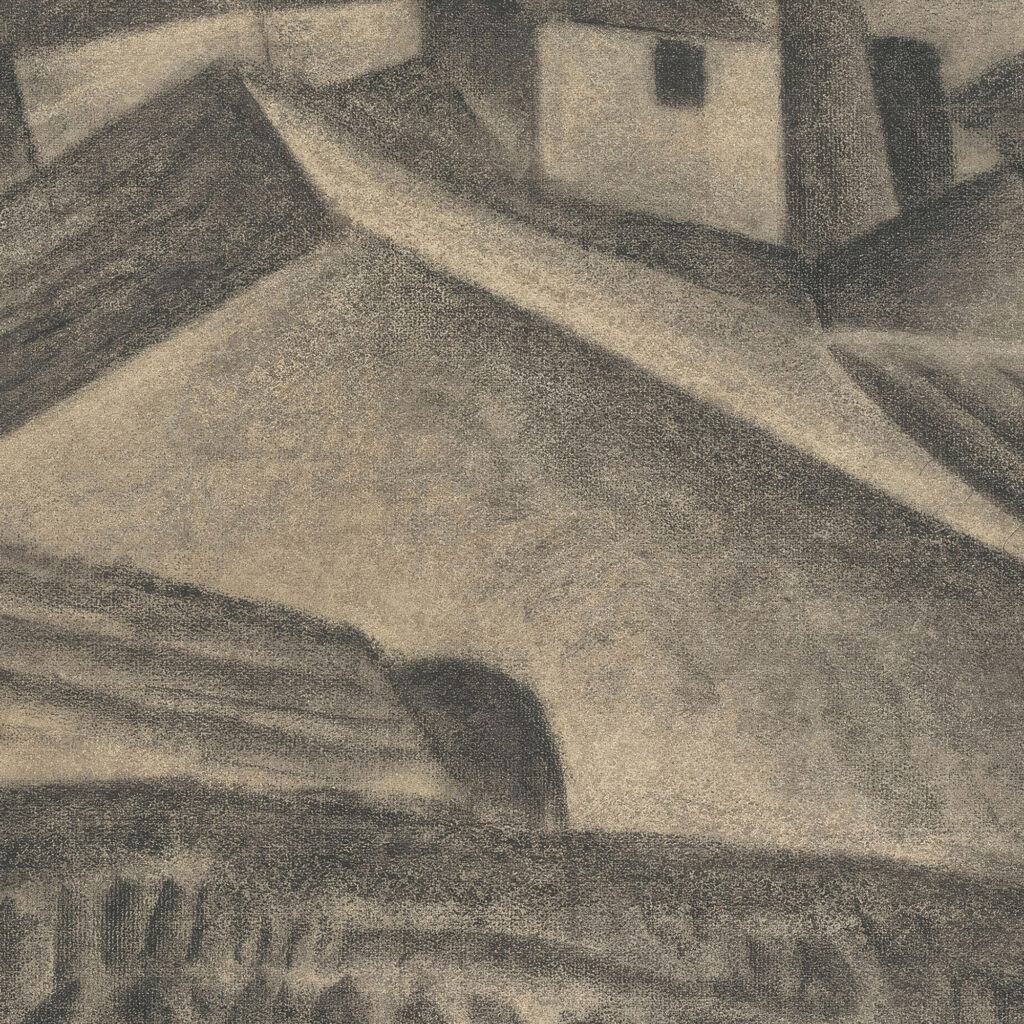 Huizen van een Italiaans dorp 1924 Leo Gestel 8 mockup