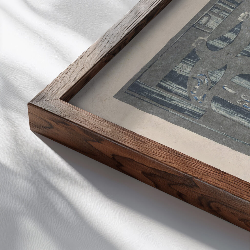 Huldeblijk ter gelegenheid van het vijfentwintigjarig jubileum van de N.V. Philips Gloeilampenfabrieken 1916 Carel Adolph Lion Cachet close up dark wood mockup