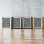 Huldeblijk ter gelegenheid van het vijfentwintigjarig jubileum van de N.V. Philips Gloeilampenfabrieken 1916 Carel Adolph Lion Cachet framed posters mockup