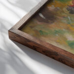 Hunter 1930–1944 Arnold Peter Weisz Kubincan close up dark wood mockup