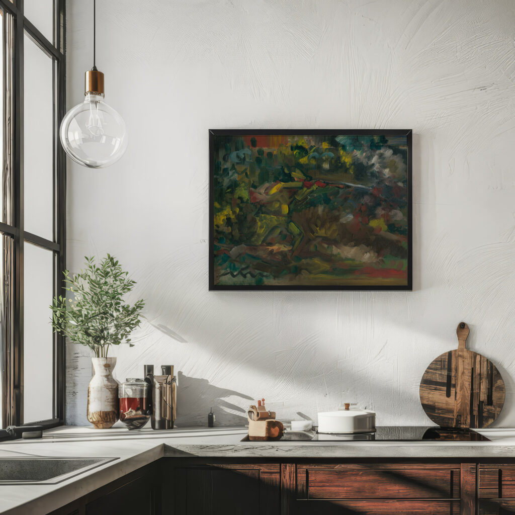 Hunter Shooting 1940–1944 Arnold Peter Weisz Kubincan 6 mockup