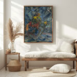 Hunter in a Blue Forest 1940 Arnold Peter Weisz Kubincan 5 mockup