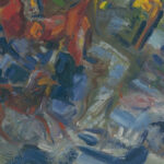 Hunter in a Blue Forest 1940 Arnold Peter Weisz Kubincan 8 mockup