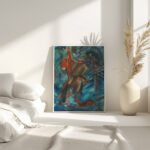 Hunter with a Fox in His Hand 1940 Arnold Peter Weisz Kubincan 4 mockup