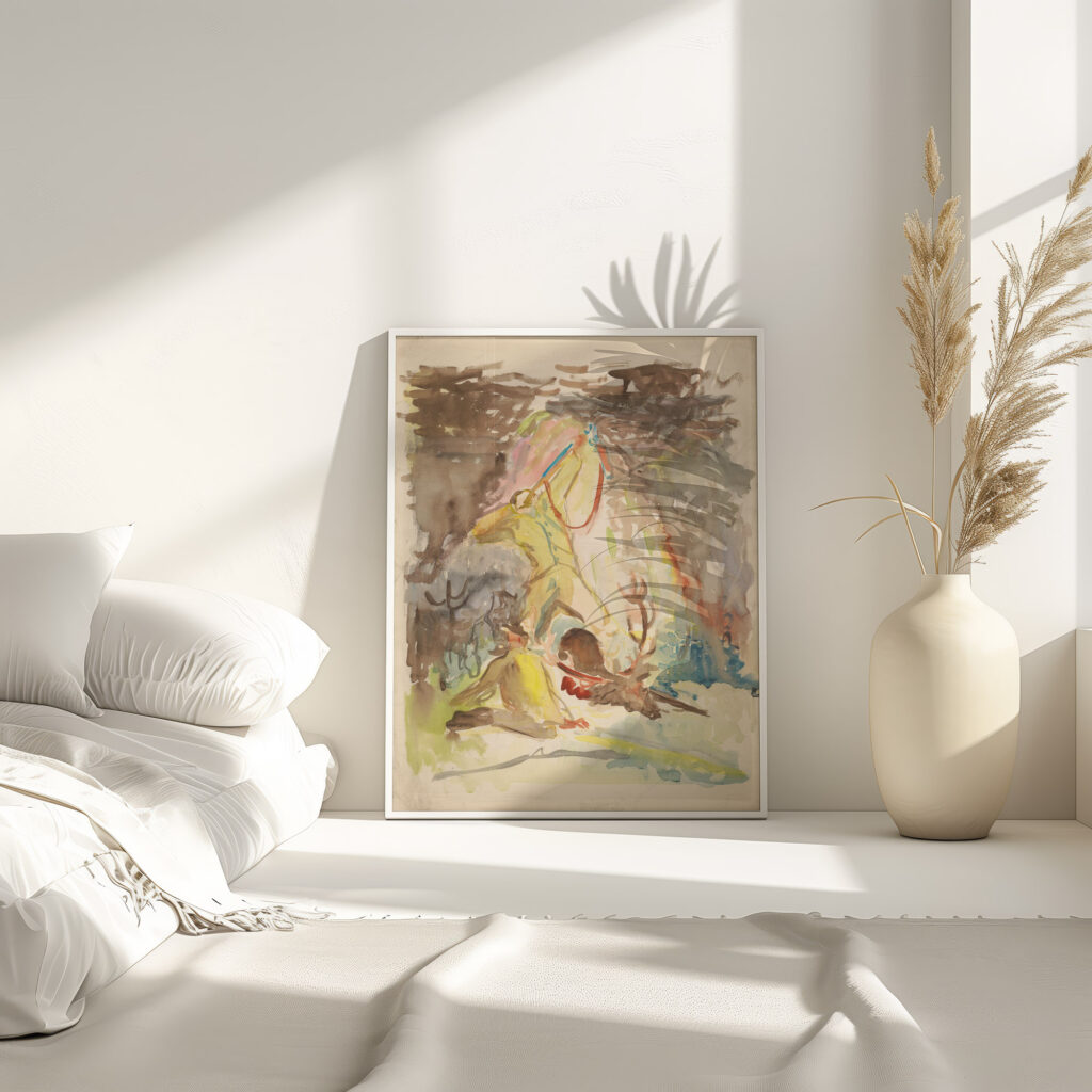 Hunting Motif 1940–1944 Arnold Peter Weisz Kubincan 4 mockup