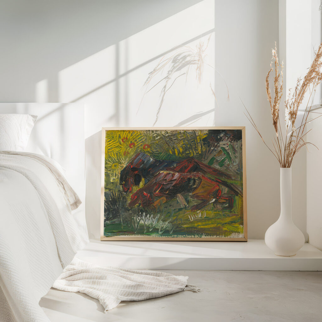 Hunting dogs 1930 1939 Arnold Peter Weisz Kubincan 4 mockup