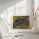 Hunting dogs 1930 1939 Arnold Peter Weisz Kubincan 4 mockup