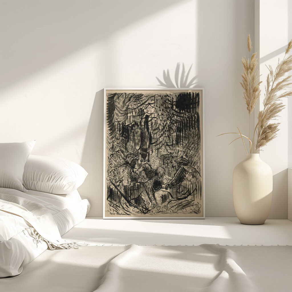 Huntsmen with Hunted Fox 1940–1944 Arnold Peter Weisz Kubincan 4 mockup