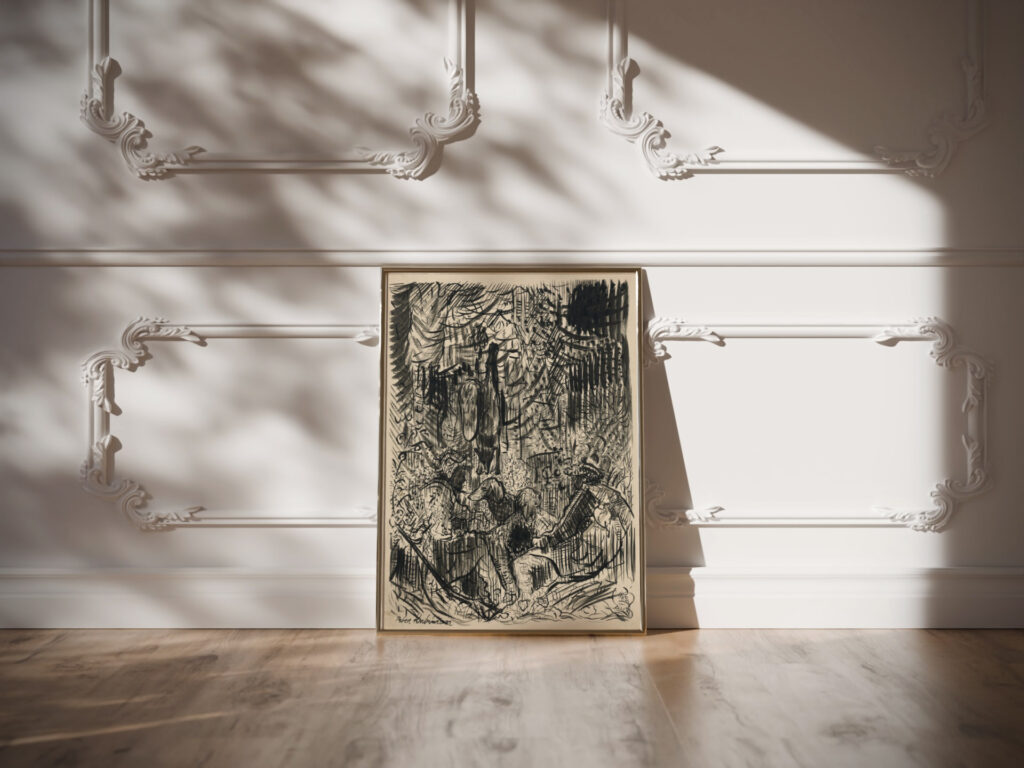 Huntsmen with Hunted Fox 1940–1944 Arnold Peter Weisz Kubincan video mockup