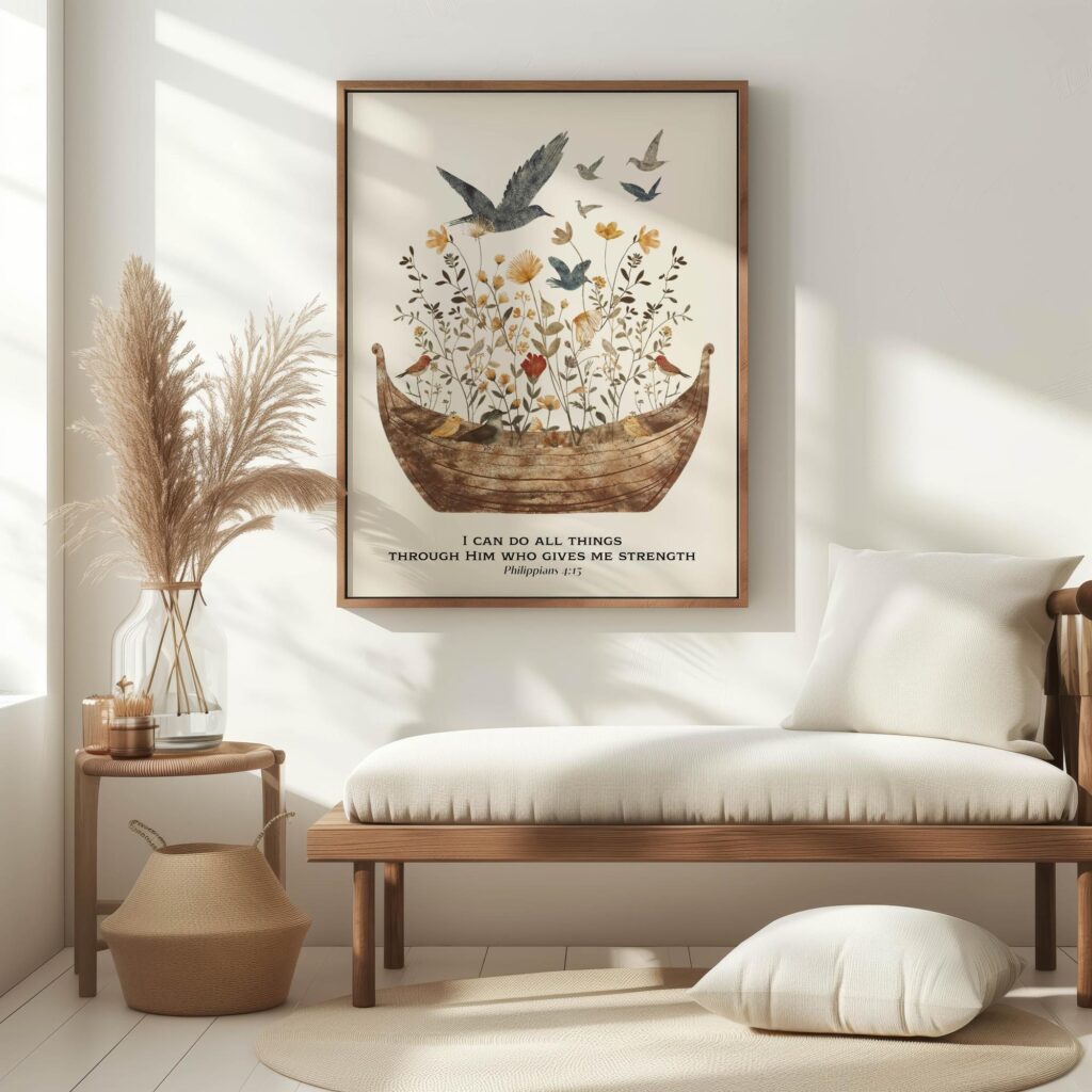 I can do all things noah ark 5 mockup