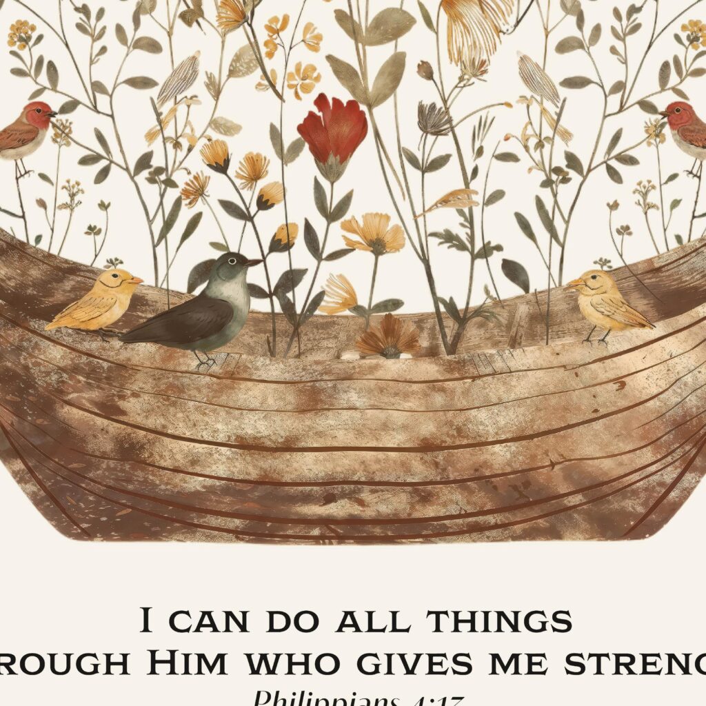 I can do all things noah ark 8 mockup