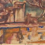 Ibiza Balearic Islands 1933 Frances Hodgkins 8 mockup