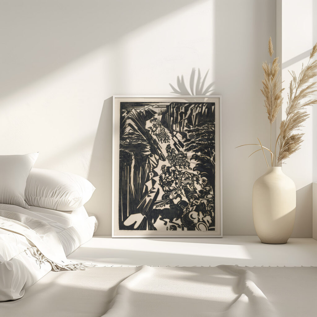 Illustratie voor Xenophons ‘Anabasis 1920 Johannes Frederik Engelbert ten Klooster 4 mockup