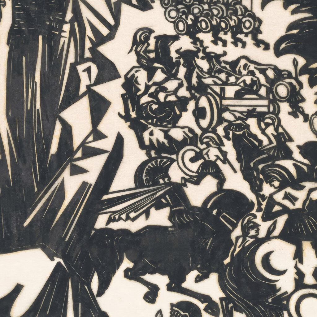 Illustratie voor Xenophons ‘Anabasis 1920 Johannes Frederik Engelbert ten Klooster 8 mockup