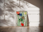 Illustration of Japanese motifs Watanabe Seitei video mockup