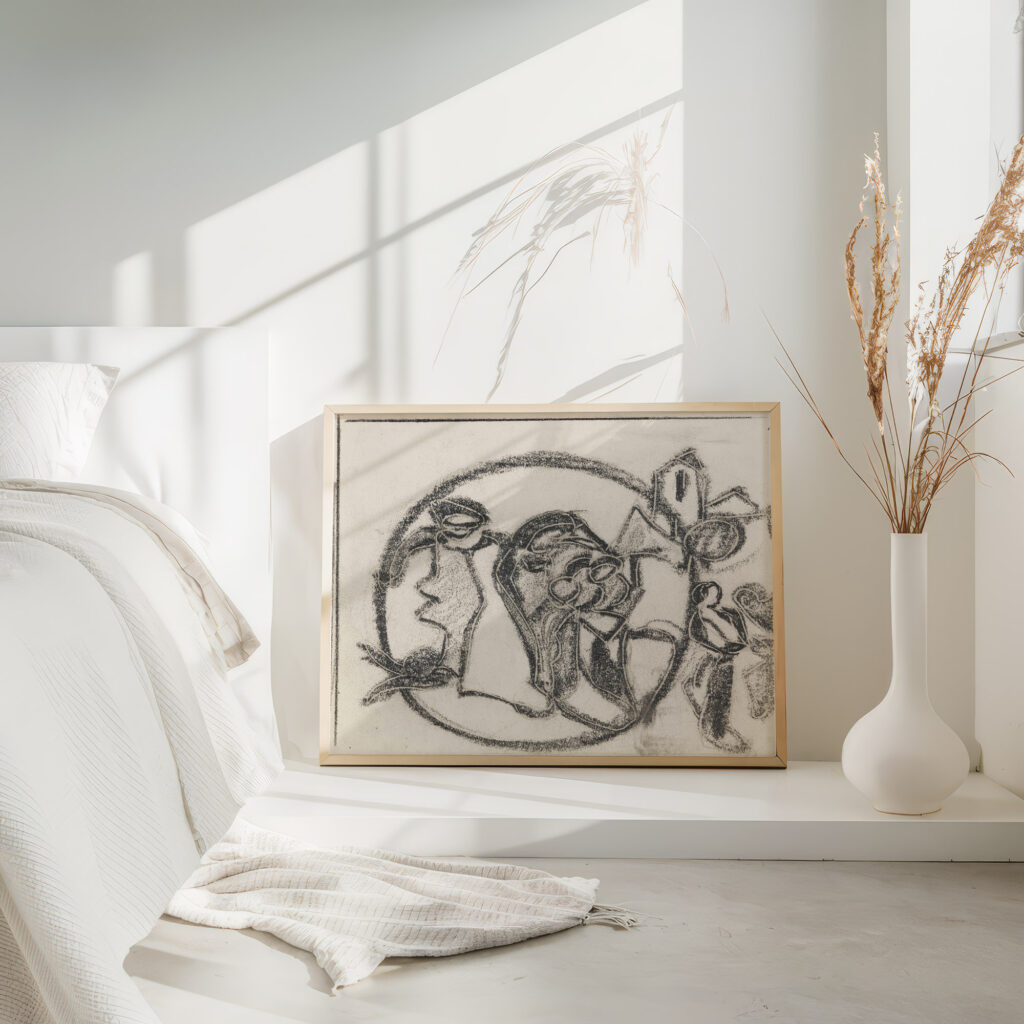 Im Kreis 1930 Adolf Holzel 4 mockup