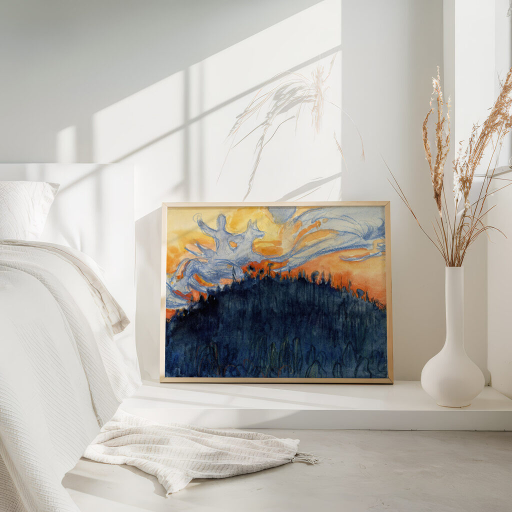 Impivaara from Far 1907 Akseli Gallen Kallela 4 mockup