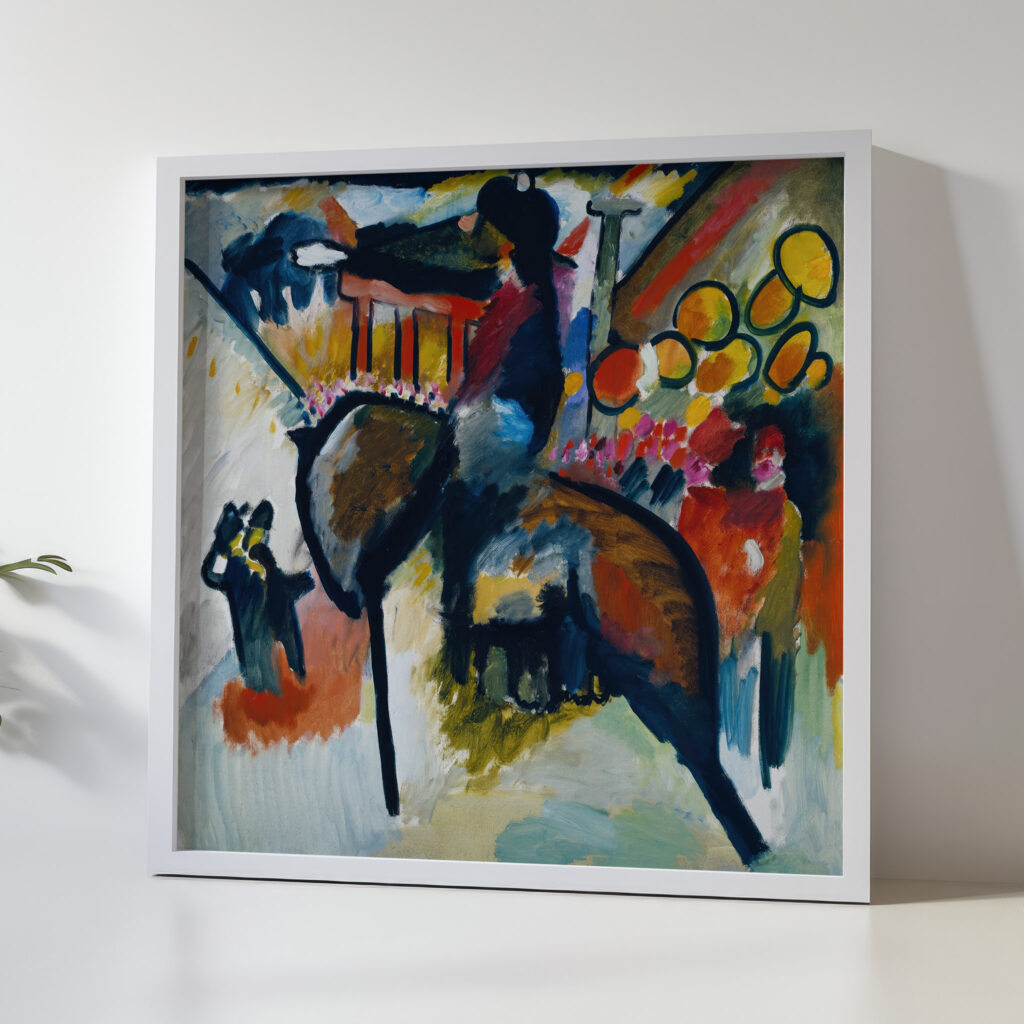 Impression IV Gendarme 1911 Wassily Kandinsky 5 mockup