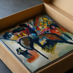 Impression IV Gendarme 1911 Wassily Kandinsky video mockup